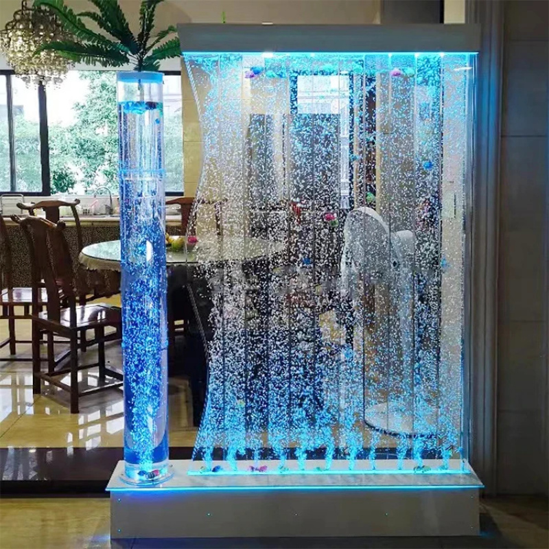 Room Divider Screen - Parete Divisoria Moderna Personalizzata con Bolle