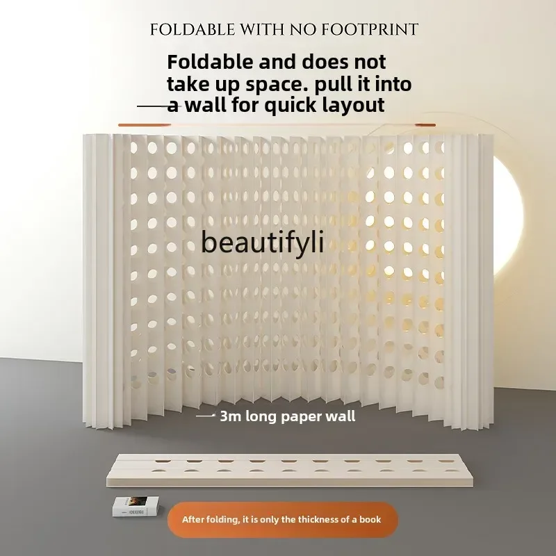 Room Divider Screen - Pannello divisorio in carta, parete fissa
