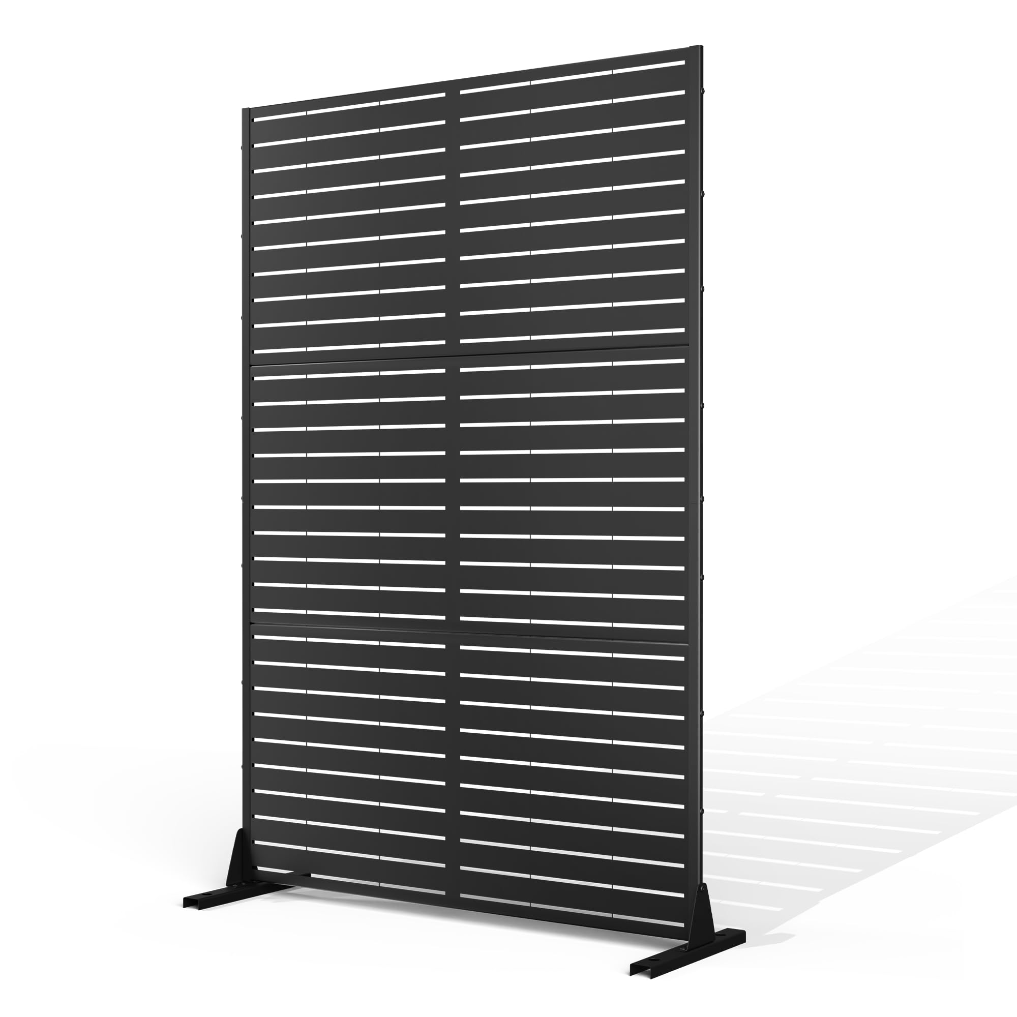 Room Divider Screen - Pannello di Recinzione Autoportante in Metallo