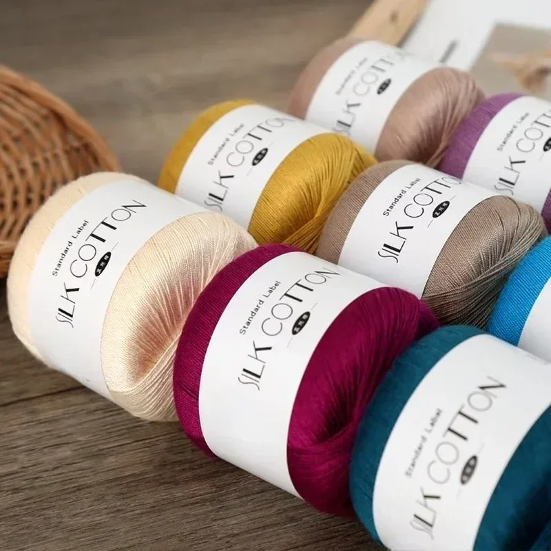 Yarn Home Decor - 50 g/pz pizzo di seta cotone