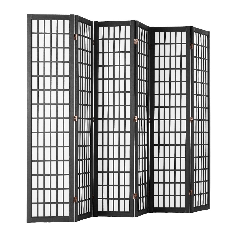 Room Divider Screen - Divisorio Giapponese a 6 Pannelli, Paravento