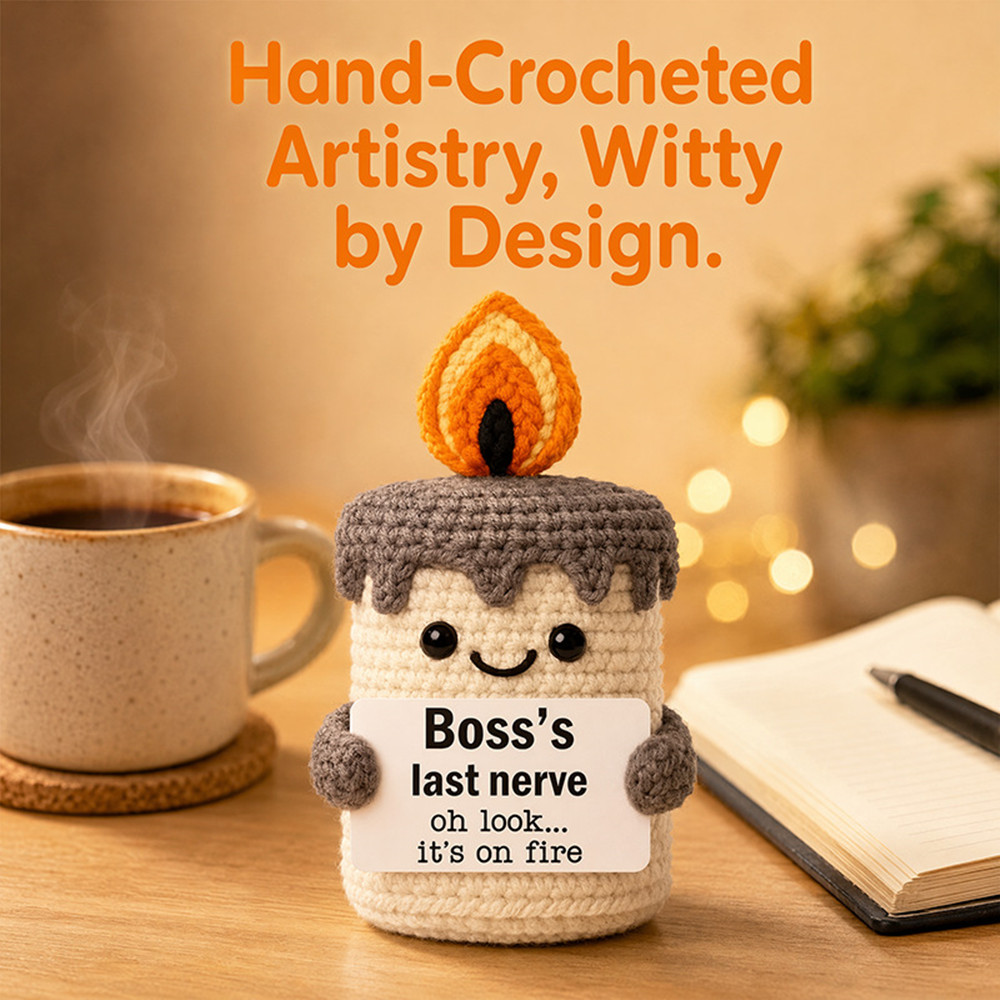 Yarn Home Decor - Bambola in peluche lavorata a mano