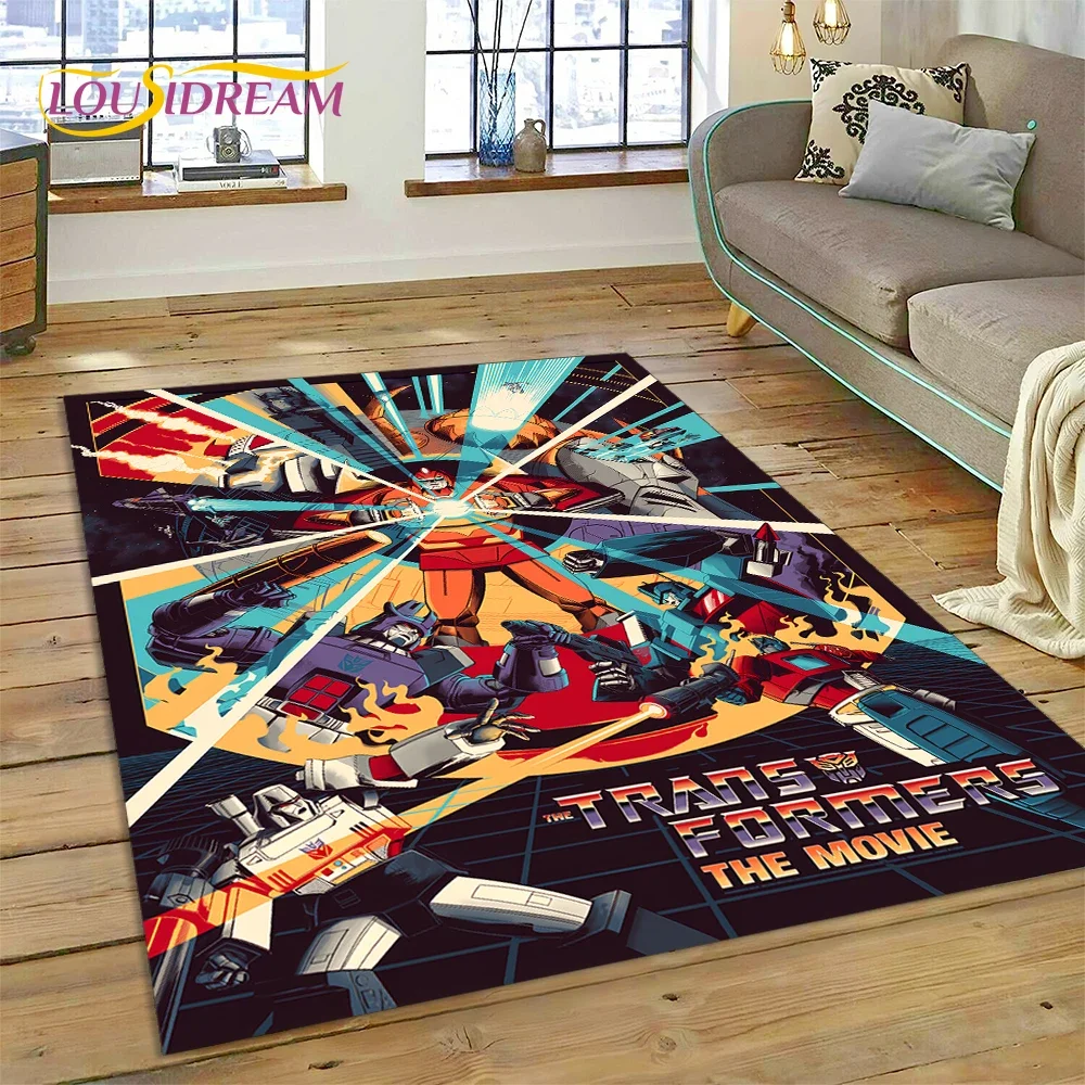 Home Decor Online Free - Tappeto 3D Cartoon T-Transformers Autobots per