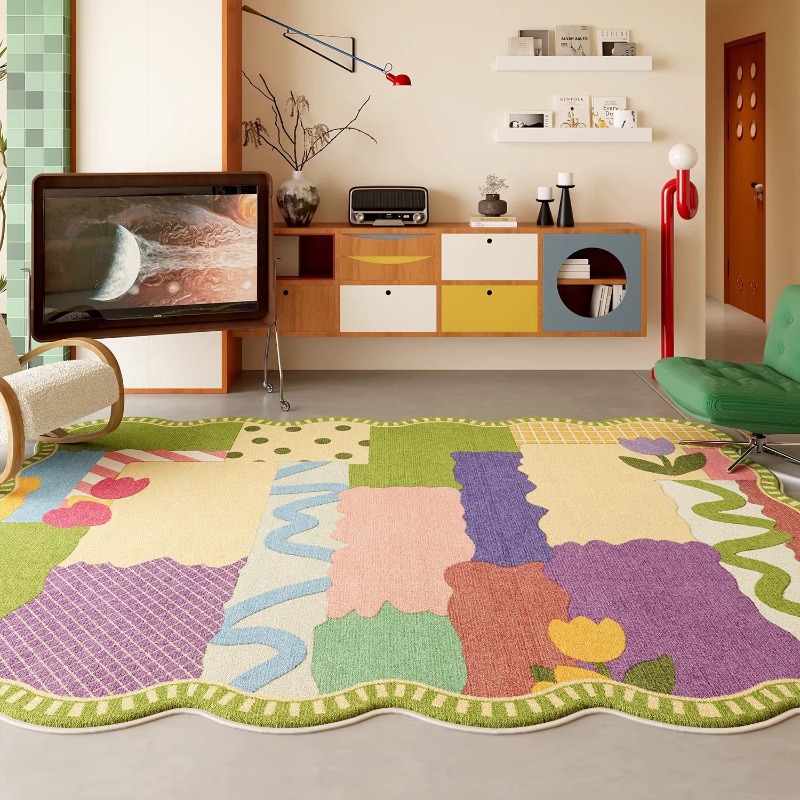 Home Decor Online Free - Tappeto Astratto Dopamina per Soggiorno, Tappeto