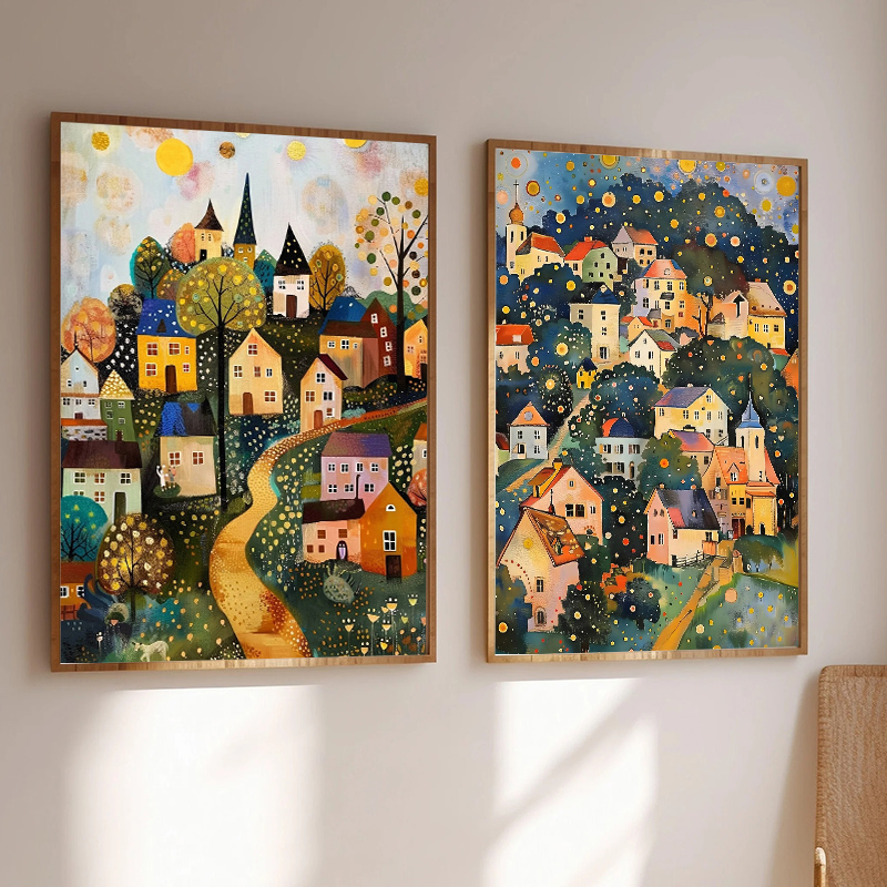 Home Decor Exhibition - Poster della mostra di Gustav Klimt: