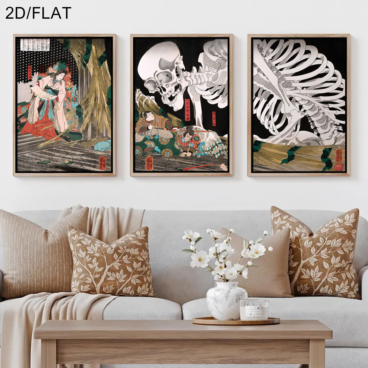 3 pezzi di quadri su tela retr - Home Decor Design Interior recensione e prezzo