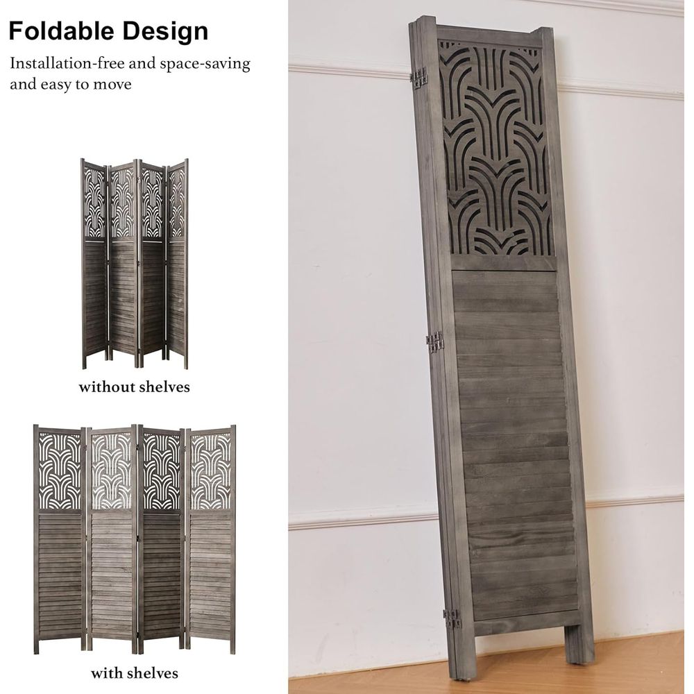Divisorio in Legno Intagliato  - Room Divider Screen recensione e prezzo