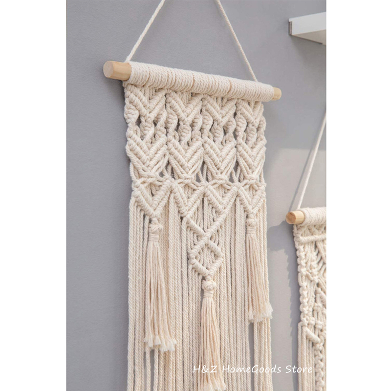 Hot Macrame Wall Hanging Tapes - Yarn Home Decor recensione e prezzo