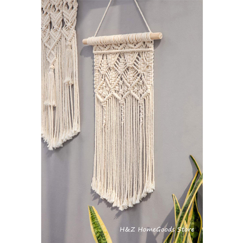 Hot Macrame Wall Hanging Tapes - Yarn Home Decor recensione e prezzo