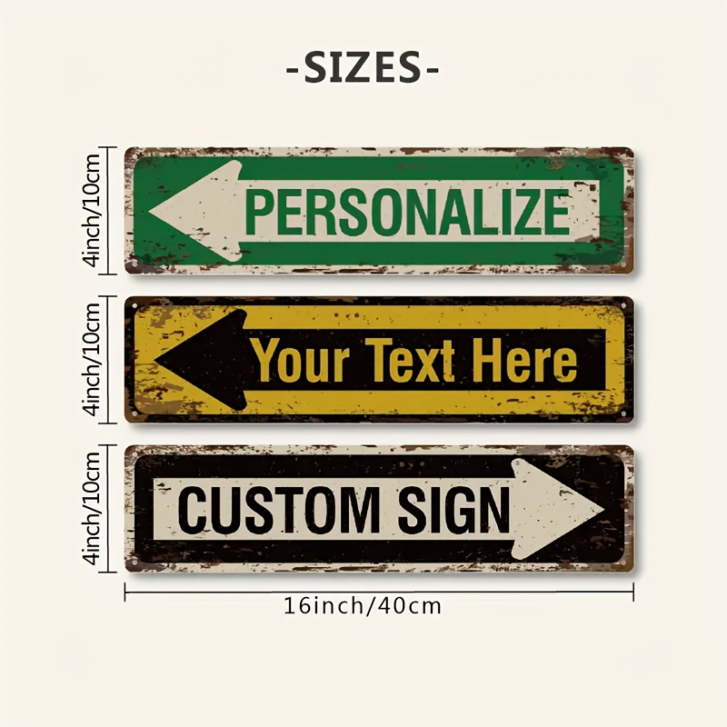 1 Pezzo Targa Vintage in Metal - Home Decor Outside recensione e prezzo