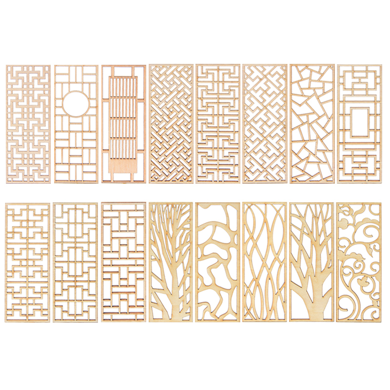 4 Pezzi Divisorio in Legno in  - Room Divider Screen recensione e prezzo