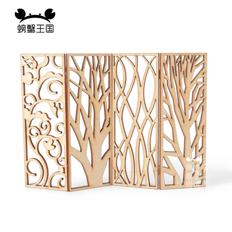 4 Pezzi Divisorio in Legno in  - Room Divider Screen recensione e prezzo