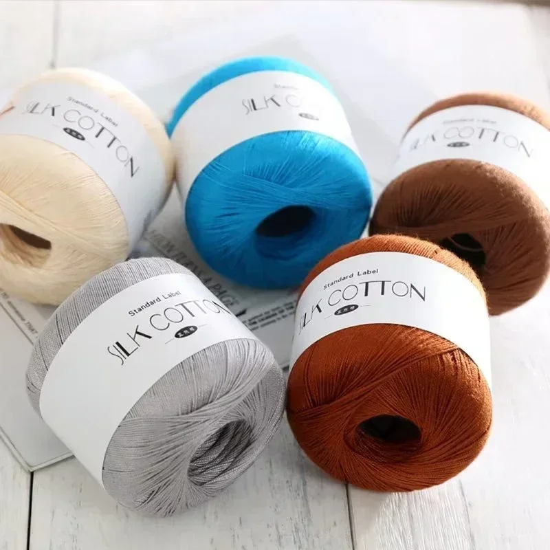 50 g/pz pizzo di seta cotone l - Yarn Home Decor recensione e prezzo
