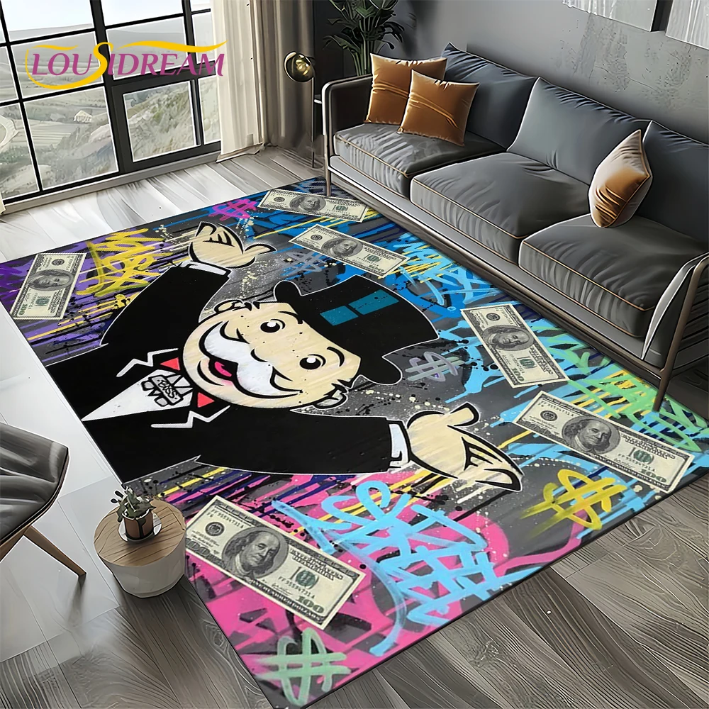 Tappeto 3D a Tema Monopoly con - Home Decor Online Free recensione e prezzo