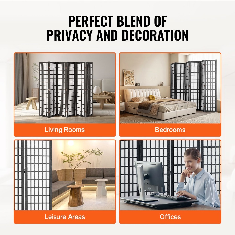 Divisorio Giapponese a 6 Panne - Room Divider Screen recensione e prezzo