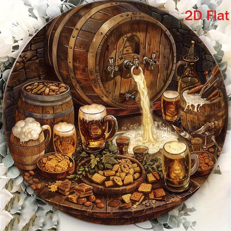 1 Pezzo Targa Rotonda 2D Piatt - Home Decor Outside recensione e prezzo