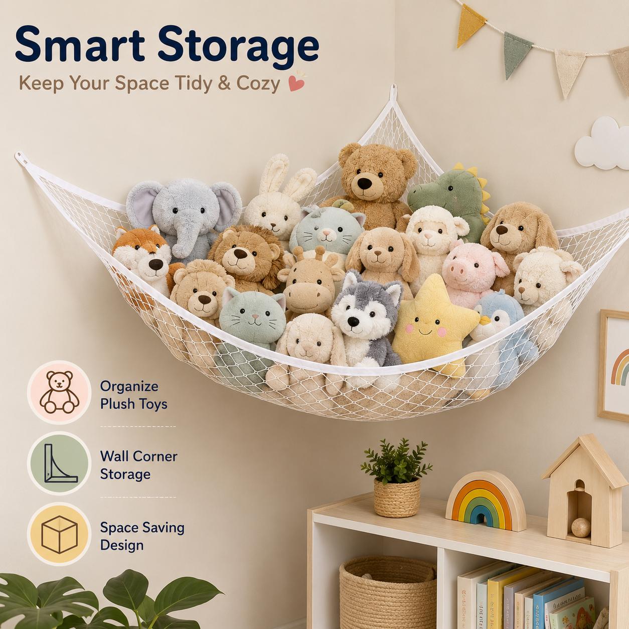 Amaca portaoggetti in rete per - Home Decor Com recensione e prezzo