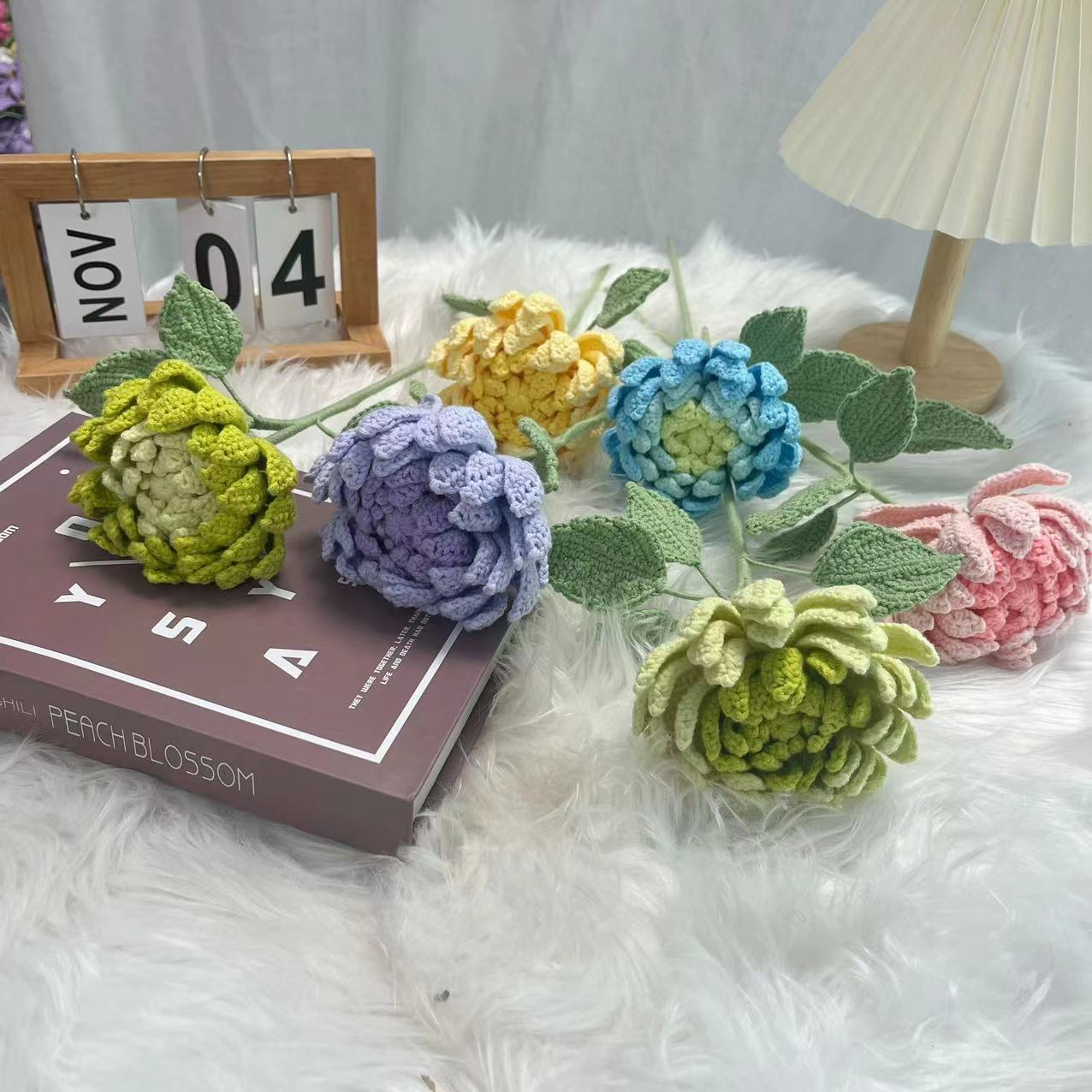 Dahlia Prodotti finiti Bouquet - Yarn Home Decor recensione e prezzo